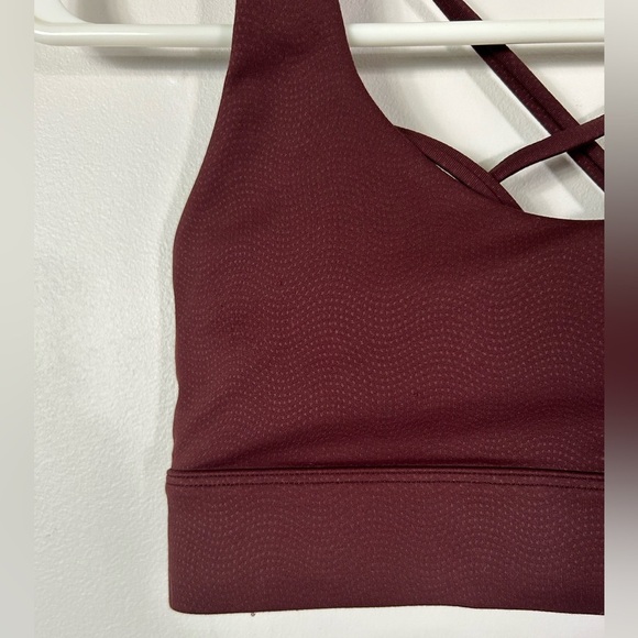 BNWOT Zyia Fig Vibration Light n Tight Strappy Sports Bra Size XS - Picture 2 of 7